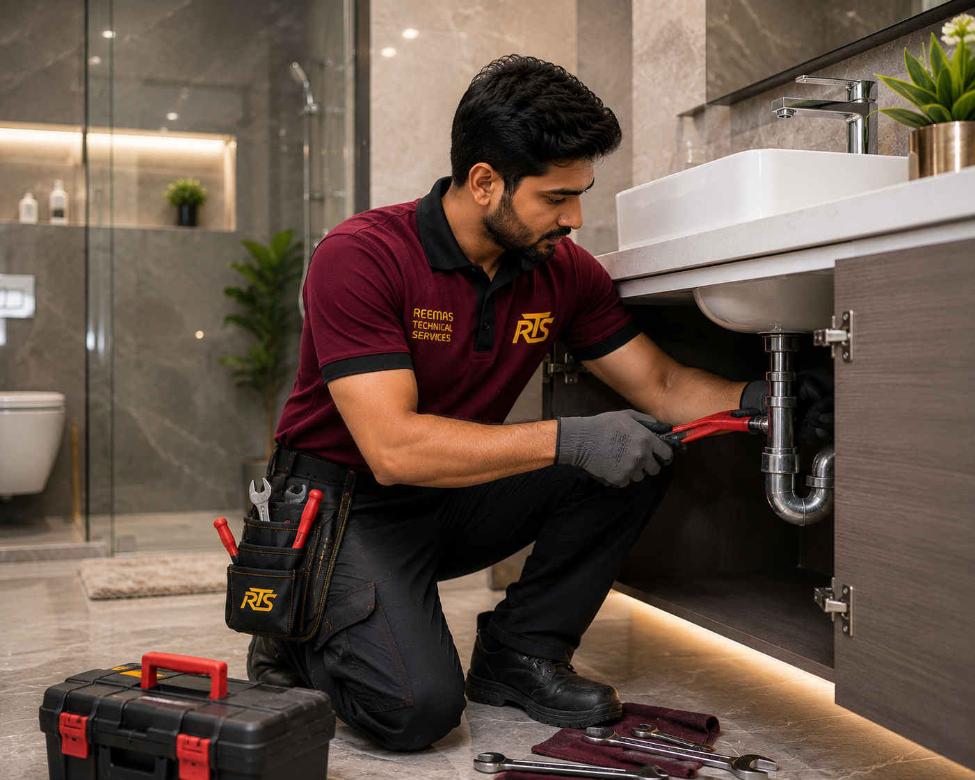 Professional Plumbing Technician